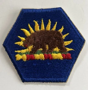 California National Guard Sew On Patch Embroidered - Picture 1 of 1