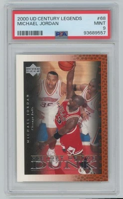 Michael Jordan 2000-01 UD Century Legends PSA 9 #68 Chicago Bulls - Image 1 of 3