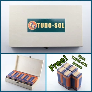 TUNG-SOL Storage Wooden Box for Vacuum Tube free tube boxes for 807 5U4G 2A3 245 - Picture 1 of 11