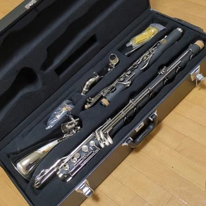 Adjusted Moresky Bcl-138 Lowc Bass Clarinet Long Tube - Picture 1 of 8