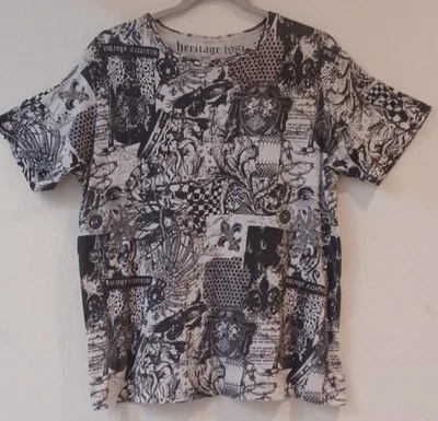 Camiseta gráfica Heritage 1981 blanco y negro - talla grande Foto 1 de 4