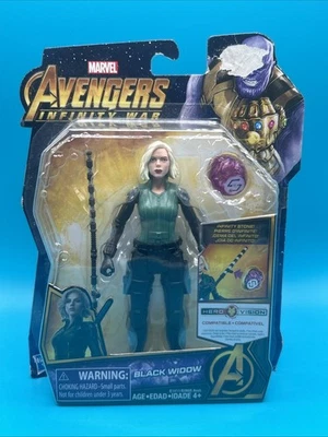 Marvel Avengers BLACK WIDOW Figure Avengers Infinity War HERO VISION Damaged - Image 1 of 4