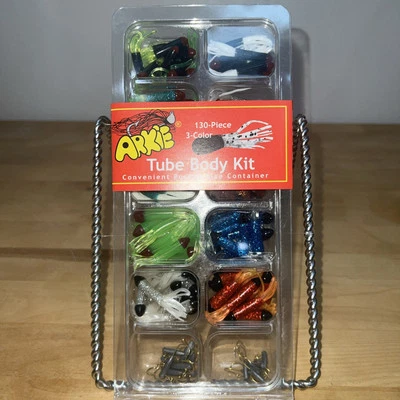 ARKIE трубка тела набор с джиг головки 130 шт. краппи Бесплатная доставка - Изображение 1 из 4