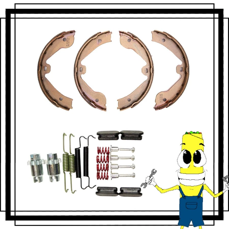 Kit de herrajes de zapata de freno de emergencia de estacionamiento para Mercedes-Benz GL550 2008-2012 Foto 1 de 1