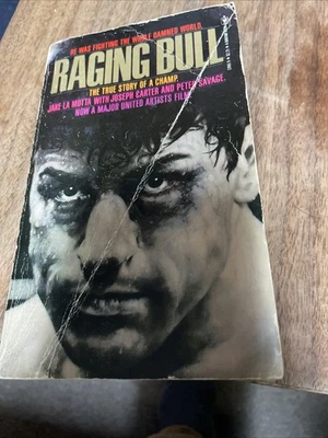 Raging Bull By Jake La Motta 1980. First Bantam Edition & First Print PB. Boxing - Image 1 of 3