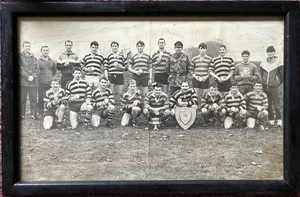 The Royal Welsh Fusiliers Original Foto Rugby Team Militaria Wales Armee - Bild 1 von 3