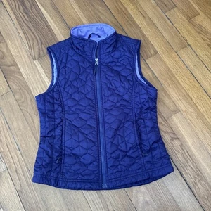 LL BEAN Girls Purple Vest Thinsulate Insulated Size M 10-12 - Picture 1 of 5