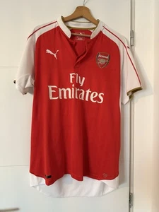Maillot Arsenal 2015-2016 Domicile Taille L Puma Fly Emirates Retro Football  - Zdjęcie 1 z 10