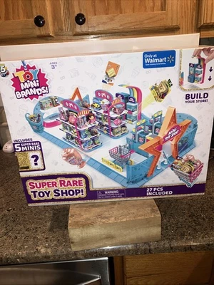 Mini tienda de juguetes súper rara ZURU Brands con 5 minis - construye tu propia pequeña tienda Foto 1 de 4