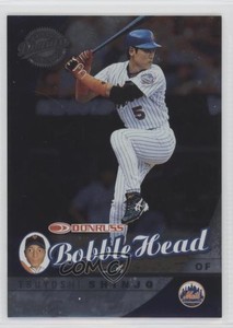 2001 Donruss Class Of 2001 Bobble Head /2000 Tsuyoshi Shinjo #11 Rookie RC