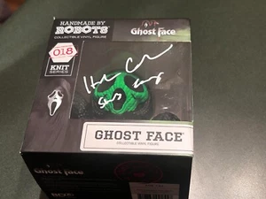 Heather Graham Signed Handmade by Robots Green Ghostface Figure Scream Beckett - Picture 1 of 4