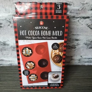 6 Hole Semi-Sphere Round Silicone Mold Hot Chocolate Bombs Cake Baking Tool - Picture 1 of 5