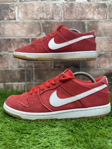 Nike Sb Dunk Pro Ishod University Red Uk Size 9 819674- 612 - Picture 1 of 9