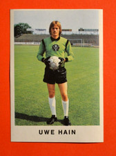Bergmann football Bundesliga 1975/76 - Uwe Hain E. Braunschweig #207 unglued