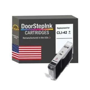 DoorStepInk Compatible Ink Cartridges for Canon CLI-42 Gray-USA - Picture 1 of 5