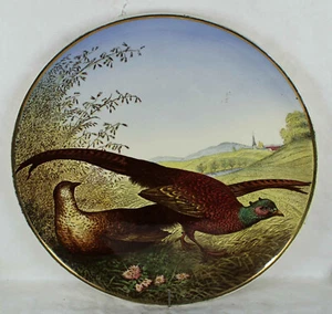 Wandteller, 35 cm, "Fasan" Villeroy & Boch Mettlach, P. Winkel - Bild 1 von 2