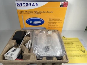 NETGEAR DG834GT 108 Mbps 10/100 Wireless G Router (DG834GT) - Picture 1 of 5