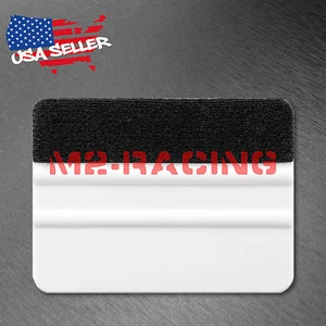 4" Felt Edge Squeegee Scraper Vinyl Wrap Decal Sticker Application Car Tool - Picture 1 of 5