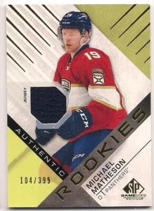 Michael Matheson 16-17 UD SP Game Used Edition Authentic Rookies Jersey /399 - Picture 1 of 1