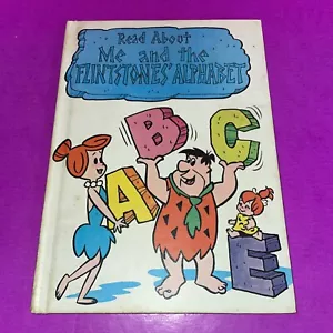 Read About Me And The FLINTSTONES ALPHABET Barbara Staib 1974 Hardcover Inscribe - Picture 1 of 13