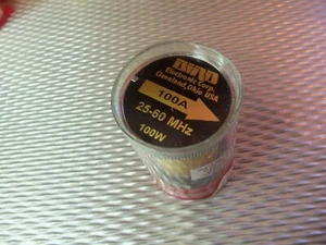 Bird 43 Thruline WattMeter Element 100W 100A 25-60MHz NEU - Bild 1 von 1