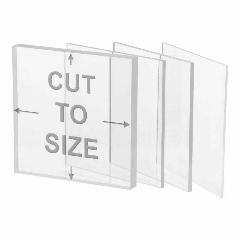 SIGNVENTURES Clear Acrylic Perspex Sheets Custom Cut To Sizes Panels Plastic Panel All Sizes