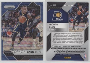 2016-17 Panini Prizm Blue Wave Prizm /99 Monta Ellis #183