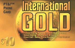 INTERNATIONAL LONG DISTANCE CALLING PINLESS DIALING $10 Phone Card - Picture 1 of 1