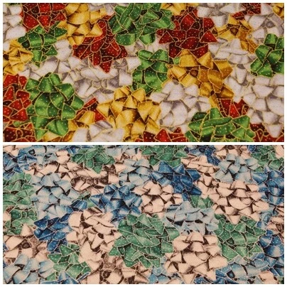 Patchworkstoff Hoffmann fabrics Tree Traditions S#'S7725 Schleifen Weihnachten - Bild 1 von 1