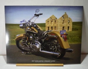 2007 Harley Davidson sales brochure FLSTSC Softail Springer Classic   H1 - Bild 1 von 2