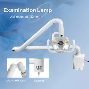 Dental 22mm chirurgisch 50W Halogenuntersuchung schattenlose Lichtlampe Wandmontage - Bild 1 von 24
