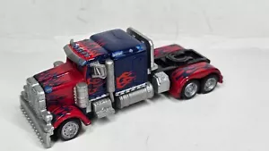 Vintage 2007 Transformers Hasbro OPTIMUS PRIME Truck Diecast 4" Non-Transforming - Picture 1 of 9