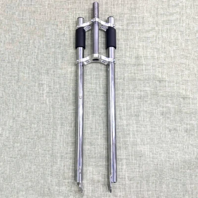 CDH 26 inch x 1" Threaded Triple Tree Non-Suspension Bike Fork fit 26*3.5" Tire - Image 1 of 4