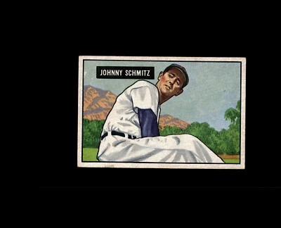 1951 Bowman 69 Johnny Schmitz VG-EX #D1,366533 - Image 1 of 2