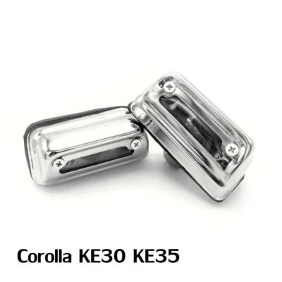 Par de luces de matrícula para Toyota Corolla KE30 KE35 sedán 1974-1981 Foto 1 de 4