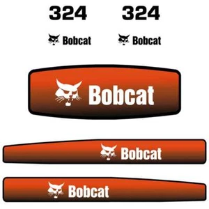Calcomanías adhesivas Bobcat 324, kit de calcomanías repro Aftermarket  - Imagen 1 de 4