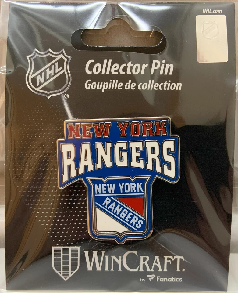 NEW YORK RANGERS LAPEL COLLECTOR PIN NEW WINCRAFT - Image 1 of 1
