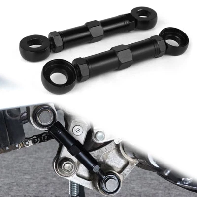 Ajuste para Suzuki SV650 2003-2008 2005 soporte de caída inferior enlace de suspensión negro Foto 1 de 4