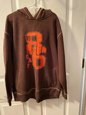 Gap Niños Niños Sudadera con Capucha Chaqueta Sudadera Pullover Talla L Marrón Muy Buen Estado Foto 1 de 2