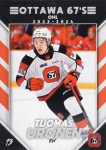 2023/24 Ottawa 67's - TUOMAS URONEN - Picture 1 of 2