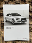 AUDI A5/S5 COUPE AND A5/S5 SPORTBACK (2012 - 2016) OWNERS MANUAL - HANDBOOK. 