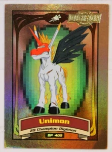 | Digimon Unimon Holo Insert D5 Series 2 Upper Deck 2000 VLP 🔥 | - Picture 1 of 2