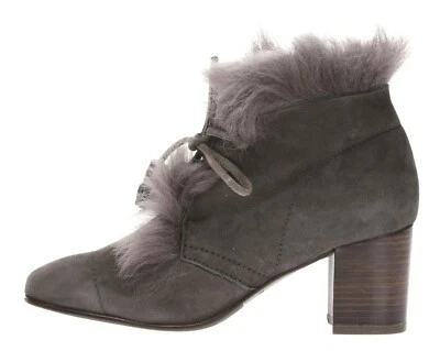 Botines de gamuza de piel gris 'Xadani' para mujer PEDRO GARCIA talla 3 Foto 1 de 4