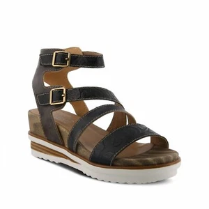 Sandalias Lartiste Nolana Negras Multi Nuevas - Imagen 1 de 6