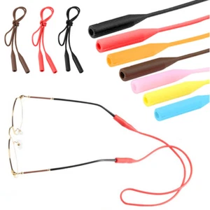 Silicone Glasses Strap Cable Holder Neck Lanyard for Reading Glasses Sunglasses. - Picture 1 of 24