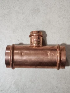 FNW KUPFERPRESSE 2" x 2" x 1" KUPFER T-STÜCK FNW5V3376KKG BRANDNEU! - Bild 1 von 3