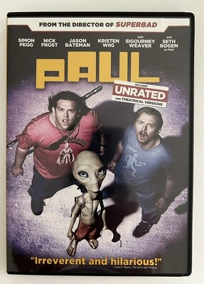 Paul (DVD, 2010, Widescreen, Unrated & Theatrical Versions) Previously Viewed - Image 1 of 3