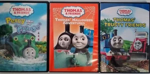 Thomas & Friends 3 DVD's Halloween Adventures ++ Pro Social / Learning Friendly - Foto 1 di 5
