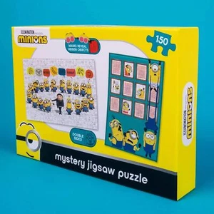 Officially Licensed Minions 150 Piece Double Sided Magic Jigsaw Puzzle - Picture 1 of 5