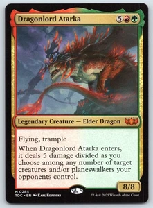 Dragonlord Atarka - Commander: Tarkir: Dragonstorm - MTG - Near Mint - Picture 1 of 1